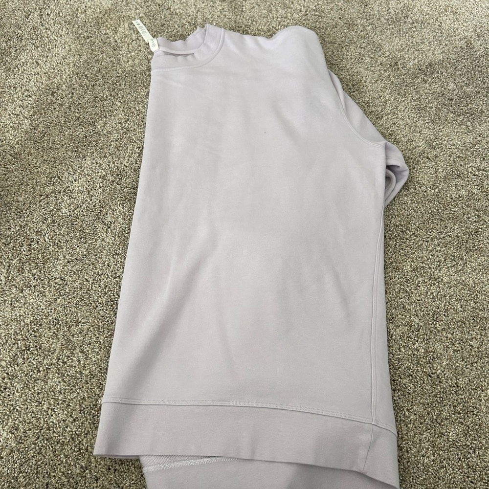 Lavender purple lululemon sweatshirt